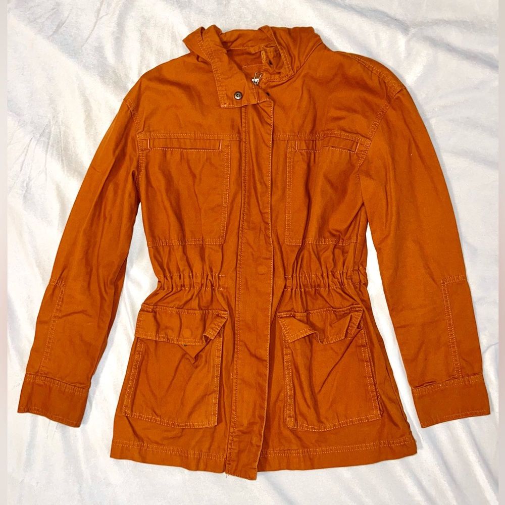 Universal Thread - Rust Orange Utility Jacket - S… - image 3